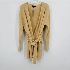 J. Crew 365 NWT Tie-waist Cardigan Sweater, Sz M